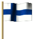 Finnland Flagge Fahne GIF Animation Finland flag 